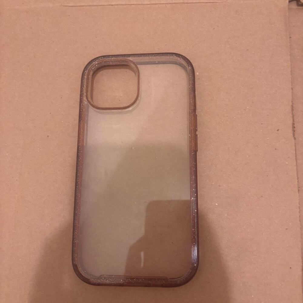 Iphone 11 clear and sparkly